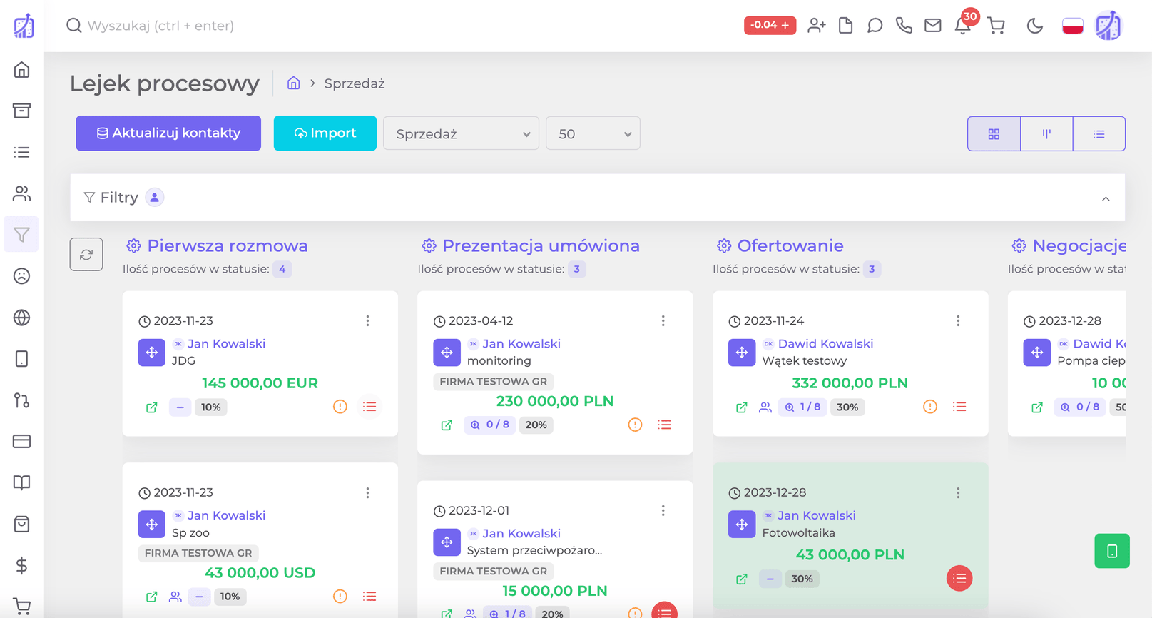SalesWizard CRM
