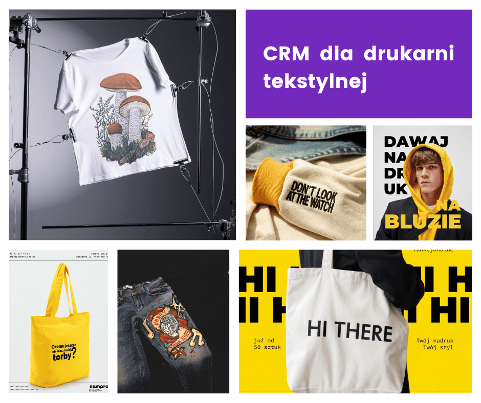 CRM-Herausforderungen in einer Textildruckerei